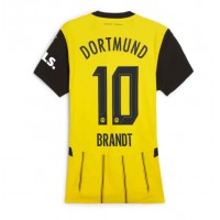 Camiseta Borussia Dortmund Julian Brandt #10 Primera Equipación para mujer 2024-25 manga corta